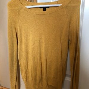 Yellow sweater